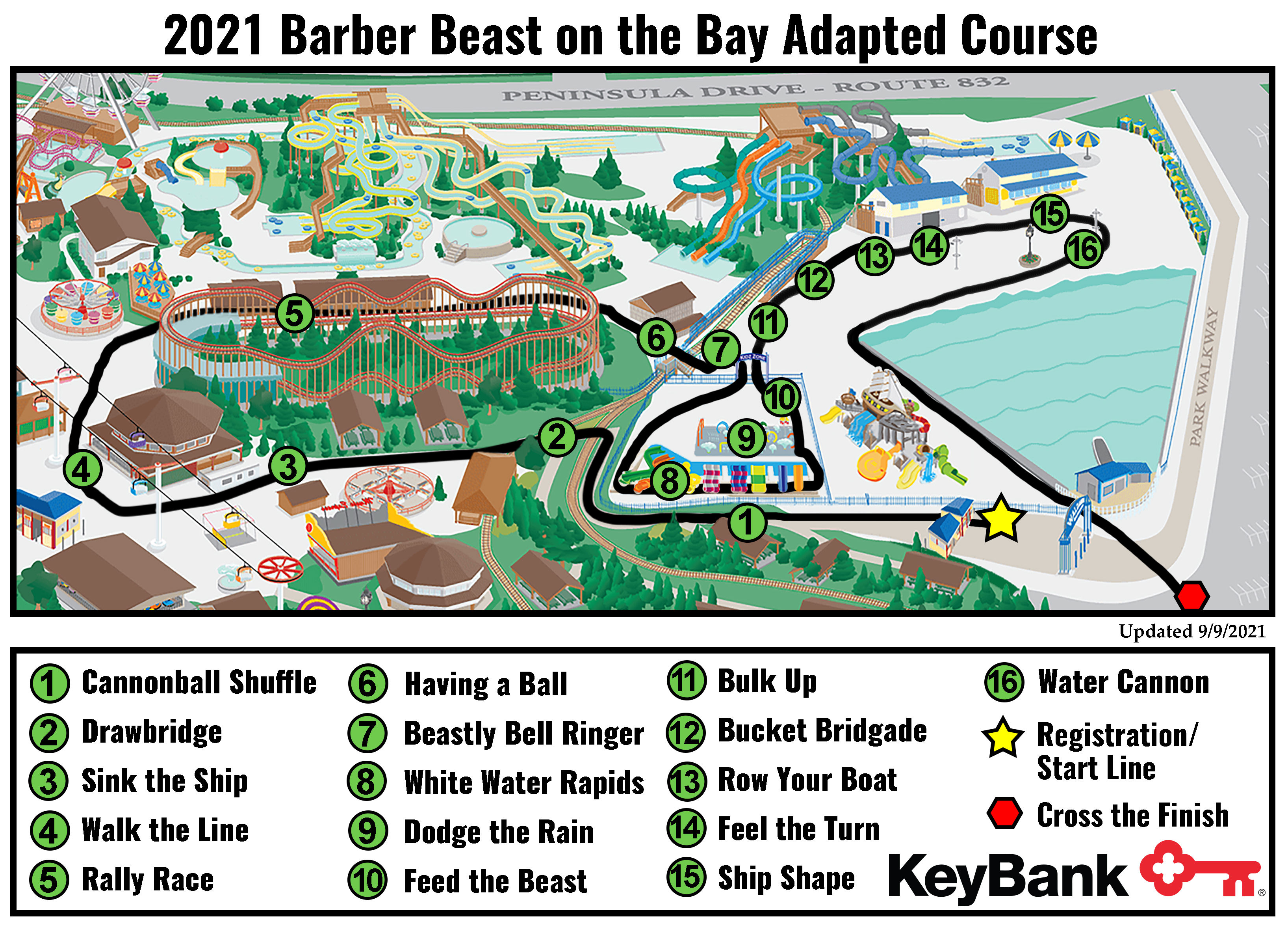 Adapted Course Map