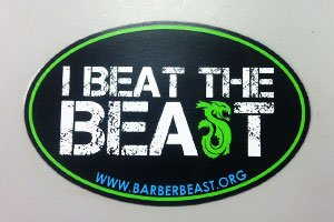 Beast on the Bay Car Magnet