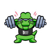 Buff Beast Sticker