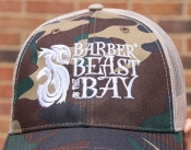 Camo Barber Beast on the Bay Trucker Cap - SALE