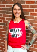 Beast on the Bay Red Tank 